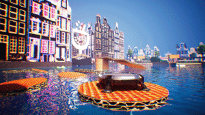Canal Boat Area